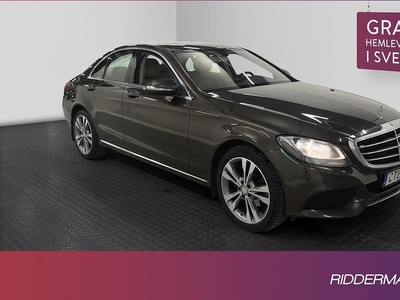 Mercedes C220Benz C 220 7G-Tronic Plus Navi Skinn Drag Eu6 2014, Sedan