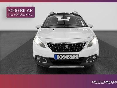 Peugeot 2008 1.2 e-THP 110hk Pano H-skinn P-sensor 0.48L/mil