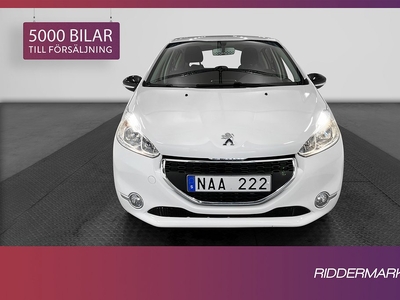 Peugeot 208 5-dörrar 1.2 VTi 82hk Ny Kamrem Nyserv 2-Brukare