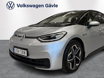 Volkswagen ID.3Pro S 77KW | | Navi | Backkamera | Värmare 2021, Halvkombi