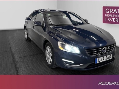 Volvo S60D4 Momentum VOC Värmare Skinn PDC Välservad 2014, Sedan