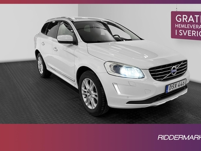 Volvo XC60 D4 181hk Summum Sensorer Värmare Rattvärme