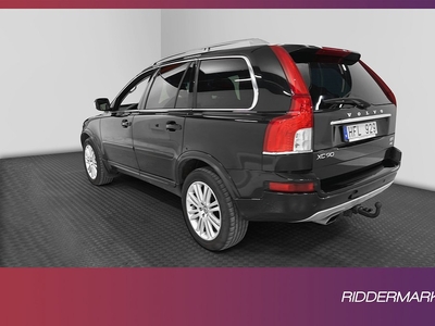 Volvo XC90 D5 AWD 200hk Summum 7-sits Taklucka Skinn Drag