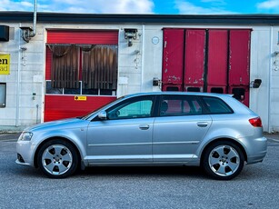 Audi A3 Sportback 2.0 TFSI Quattro S Line 200hk