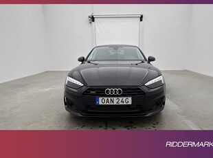 Audi A5 45 TFSI Q 265hk Svart Optik Matrix Kamera CarPlay