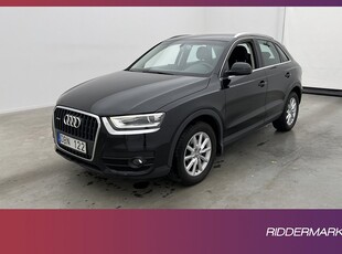 Audi Q3 2.0 TDI Quattro 140hk Comfort Sensorer Farthållare