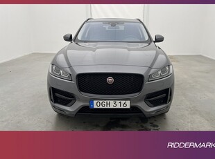 Jaguar F-Pace 20d AWD R-Sport Värm Pano Meridian Kamera Drag