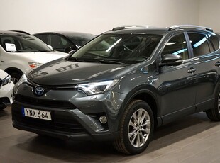 Toyota RAV4 Hybrid 2.5 i-AWD 1Ägare Executive Webasto 360° Kamera