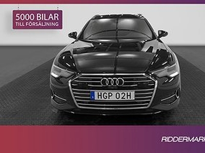 Audi A6 40 TDI 204hk S-Line Värmare 360° Navi Drag Välservad