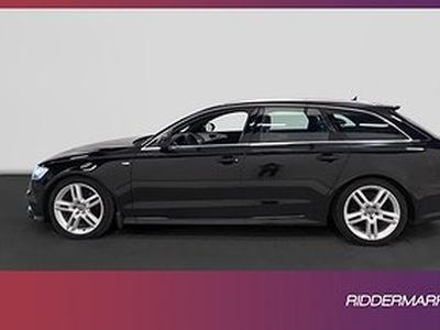 Audi A6 Quattro 2.0 TDI 190hk S-Line D-värm Sensorer Drag