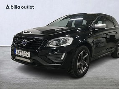 Volvo XC60 D5 AWD R-Design Navi H&K Drag Pano BLIS Rattvärme