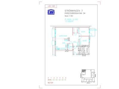 Hyr ett 3-rums lägenhet på 80 m² i Piteå