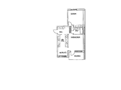 Hyr ett 2-rums lägenhet på 59 m² i Umeå