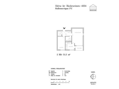 Hyr ett 2-rums lägenhet på 51 m² i Gävle