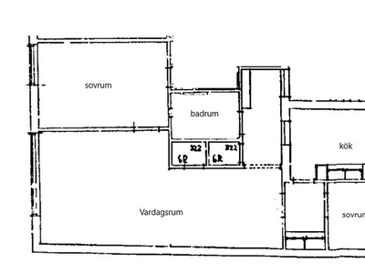 Hyr ett 3-rums lägenhet på 75 m² i Halmstad