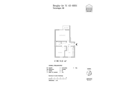 Hyr ett 2-rums lägenhet på 51 m² i Gävle