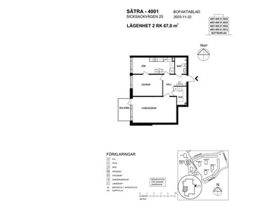 Hyr ett 2-rums lägenhet på 67 m² i Gävle