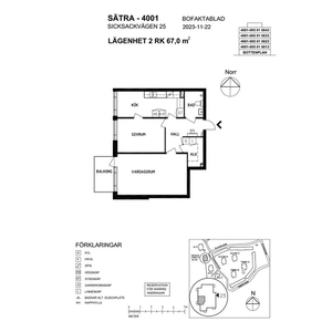 Hyr ett 2-rums lägenhet på 67 m² i Gävle