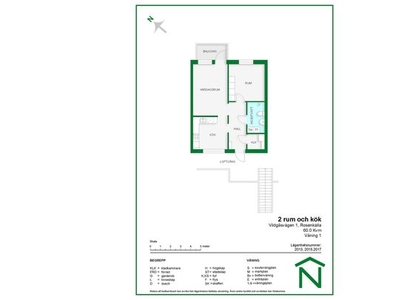 Hyr ett 1-rums lägenhet på 60 m² i Nyköping