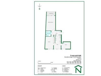 Hyr ett 1-rums lägenhet på 74 m² i Nyköping