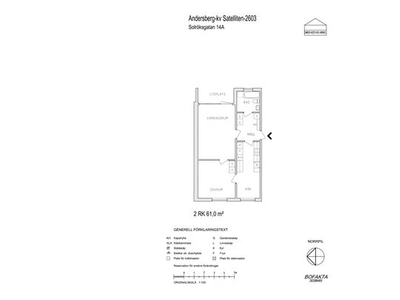 Hyr ett 2-rums lägenhet på 61 m² i Gävle