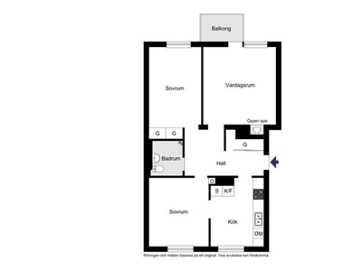 Hyr ett 3-rums lägenhet på 71 m² i Solna