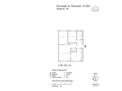 Hyr ett 3-rums lägenhet på 72 m² i Gävle