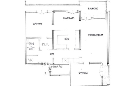 Hyr ett 3-rums lägenhet på 81 m² i Enköping