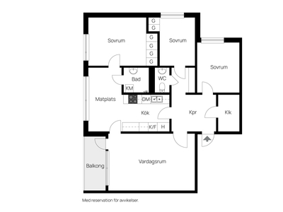 Lägenhet till salu på Örsvängen 13 i Sundbyberg - Mäklarhuset