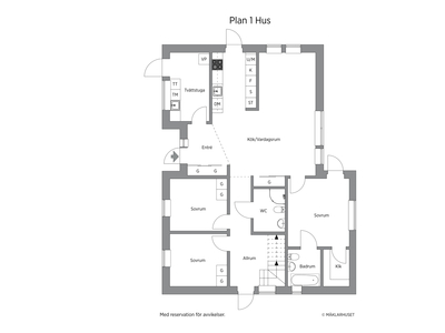 Villa till salu på Skrea Ringarliden 3 i Falkenberg - Mäklarhuset