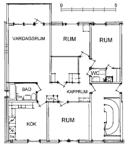 4 rums lägenhet i Malmö