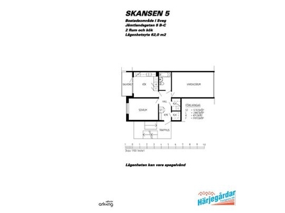 Hyr ett 2-rums lägenhet på 62 m² i Härjedalen