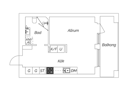 Apartment - Carlsgatan Malmö