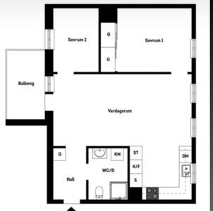 Apartment - Hundlokegränd Hässelby