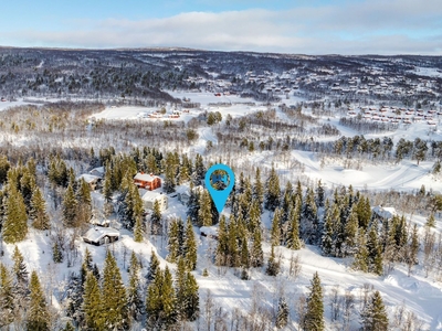 Byggklar tomt med toppenläge i Bruksvallarna!