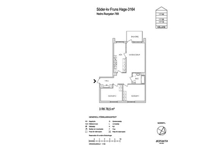 Hyr ett 1-rums lägenhet på 78 m² i Gävle