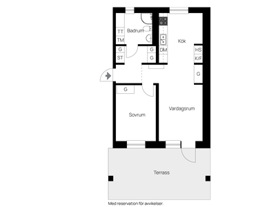 Lägenhet till salu på Kyrkhamnsvägen 13 B i Umeå - Mäklarhuset