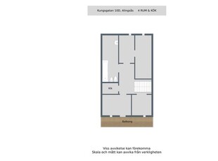 Hyr ett 4-rums lägenhet på 120 m² i Alingsås