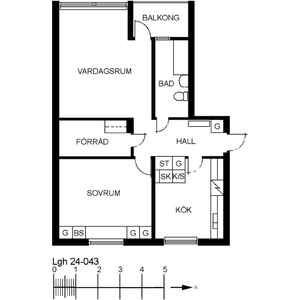 Hyr ett 2-rums lägenhet på 61 m² i Karlstad