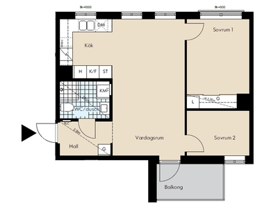 Apartment - Hundlokegränd Hässelby