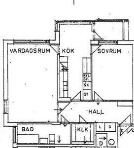 2 rums lägenhet i Skärholmen