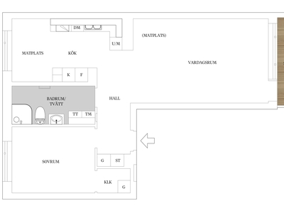 Apartment - Östra torpagatan Jönköping