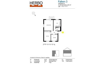 Apartment for rent in Herrljunga