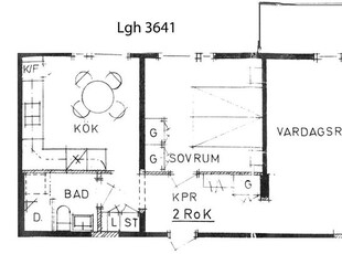 Hyr ett 1-rums lägenhet på 58 m² i Uppsala