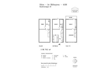 Hyr ett 3-rums lägenhet på 79 m² i Gävle