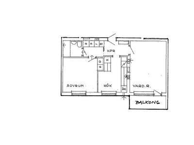 Hyr ett 2-rums lägenhet på 52 m² i Perstorp