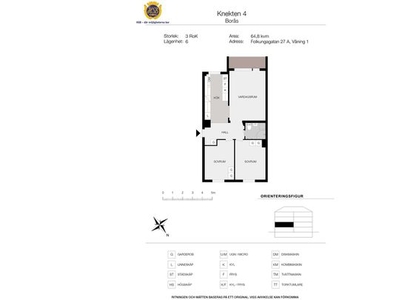 Hyr ett 3-rums hus på 64 m² i Borås