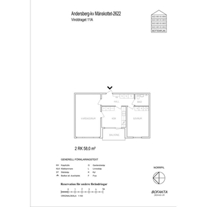 Hyr ett 3-rums lägenhet på 81 m² i Finspång