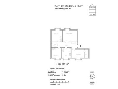 Hyr ett 4-rums lägenhet på 93 m² i Gävle