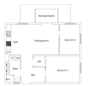 Apartment - Stenkällevägen Malmö